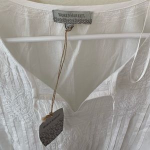 World Market cotton tunic